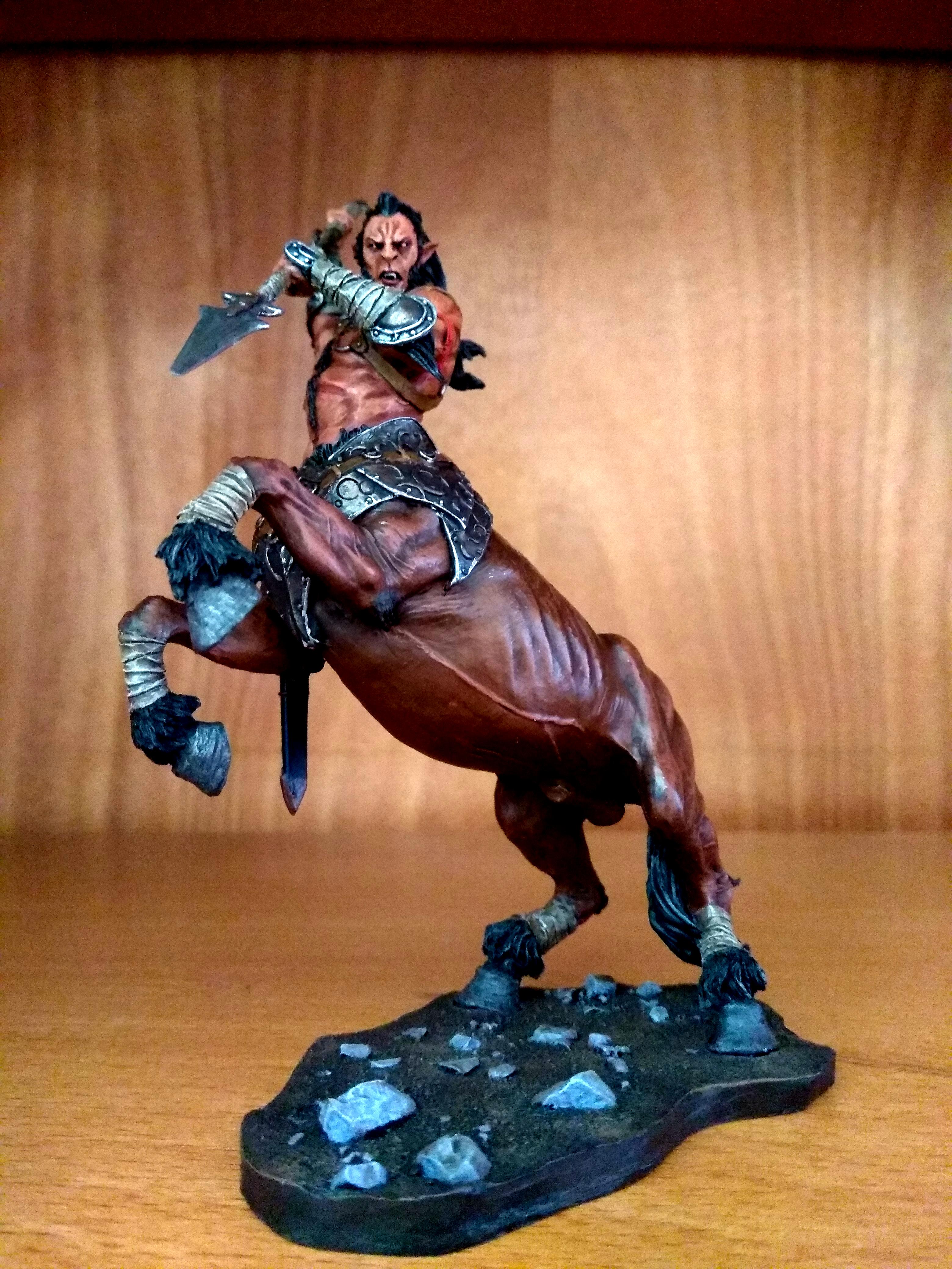 75mm, Black, Centaur, Miniature, Sun - Centaur painted 1 - Gallery 